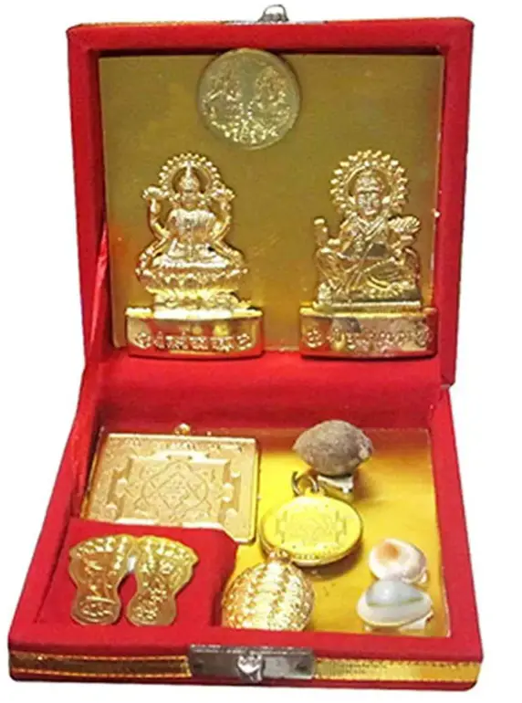 Énorme Shri Maha Lakshmi Yantra For Laxmi Pooja Money/Success And Wealth